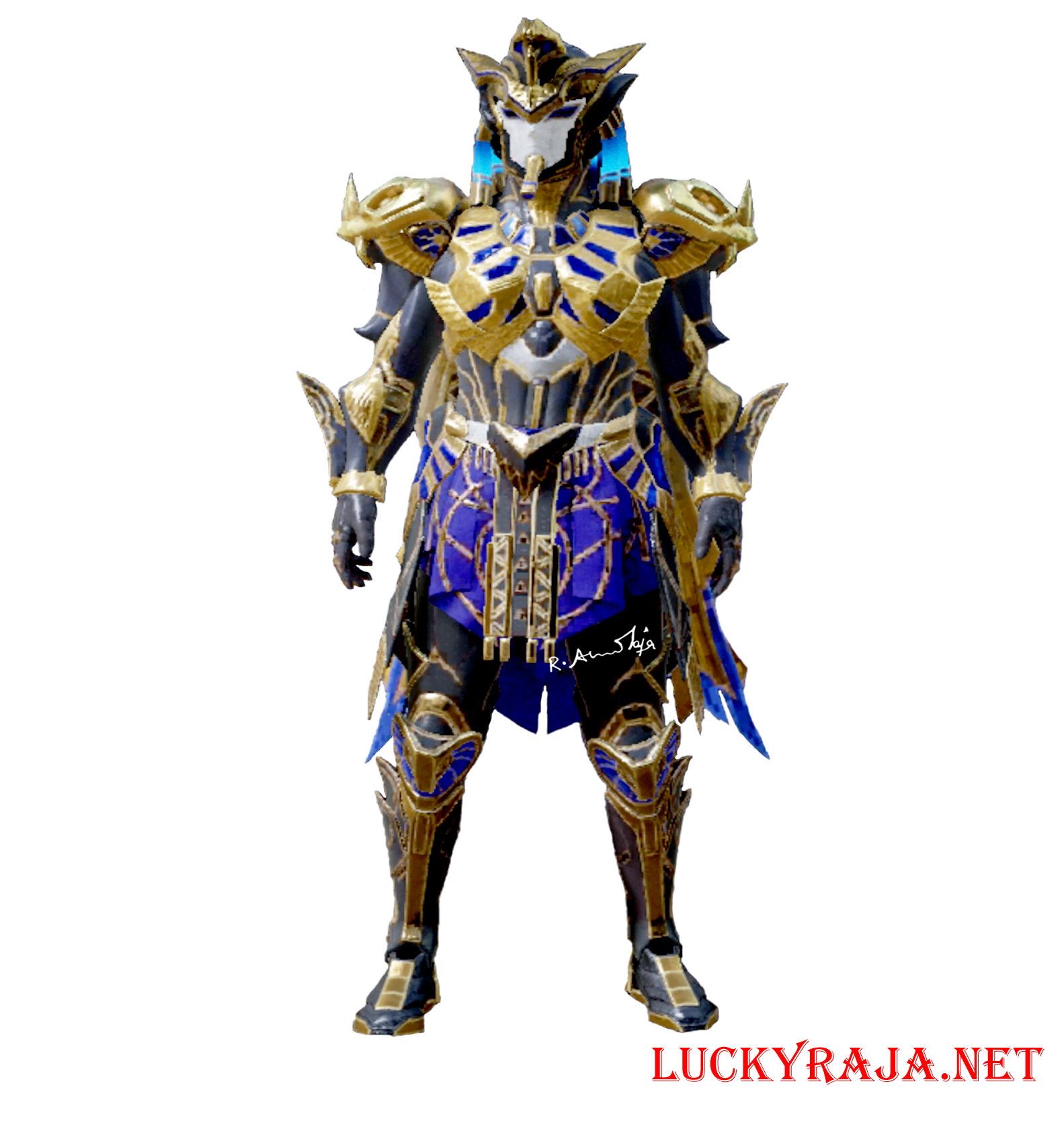 Golden pharaoh X- suit,Golden pharaoh X- suit images